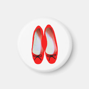 Aimant chaussures rouges
