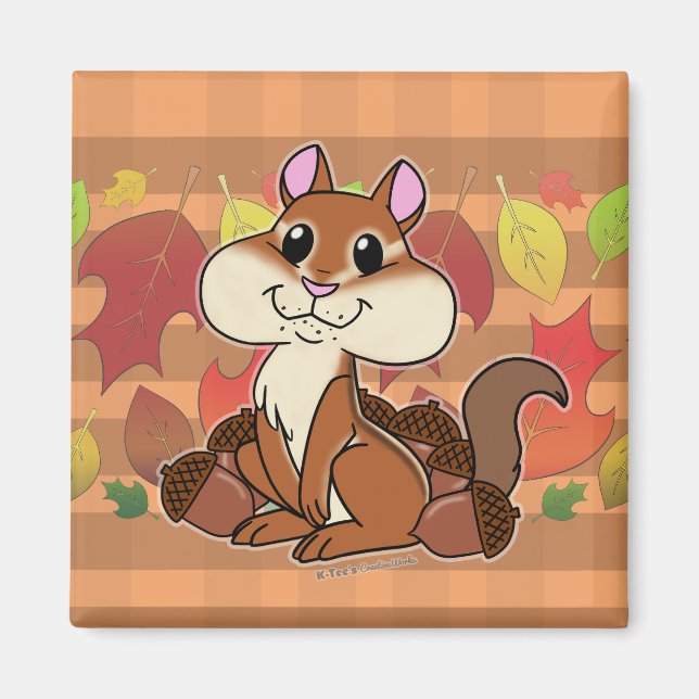 Aimant Cheeky Chipmunk - (Devant)