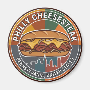 Aimant Cheesesteak de Philly (Philadelphie) Pennsylvanie
