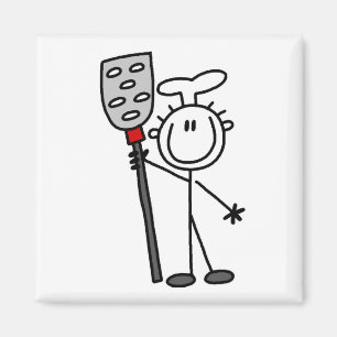 Aimant Chef avec T-shirts et cadeaux Spatula