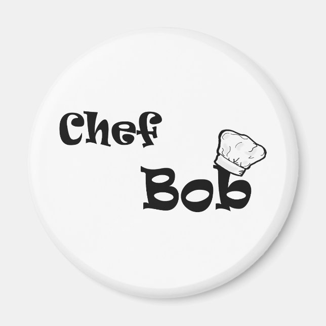 Aimant Chef Bob (Devant)
