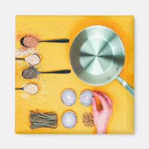Aimant Chef cuisine Pan