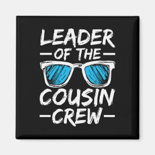Aimant Chef de la famille Cousin Crew tenue coordonnée co