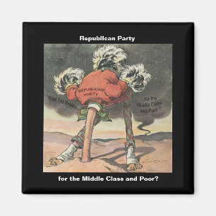 Aimant Chef du Parti républicain du sable