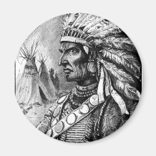 Aimant Chef indien américain