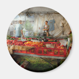 Aimant Chef - Légume - Marché des agriculteurs de Jersey