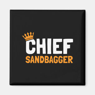 Aimant Chef Sandbagger Golf - Uni-adultes