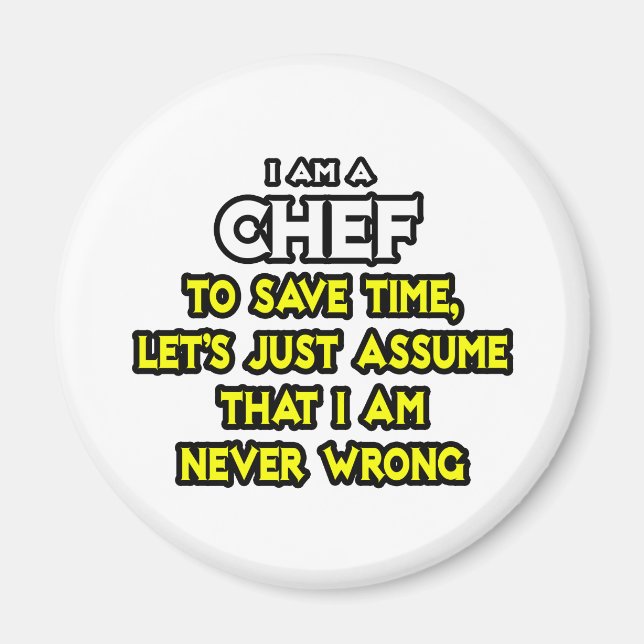 Aimant Chef .. Supposons Que Je N'Ai Jamais Tort (Devant)