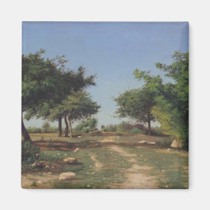 Aimant Chemin à travers les pommiers