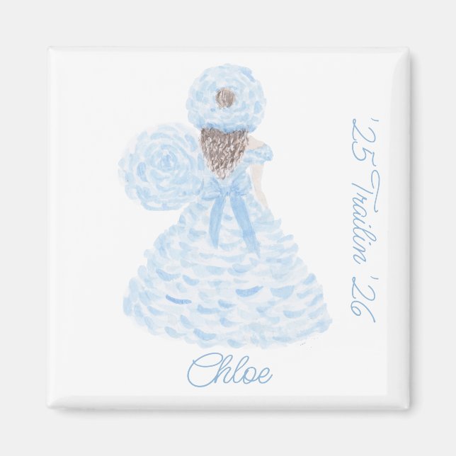 Aimant Chemin bleu Azalea (Devant)