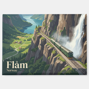 Aimant Chemin de fer de Flåm Norvège