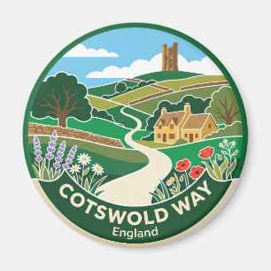 Aimant Chemin des Cotswold Angleterre