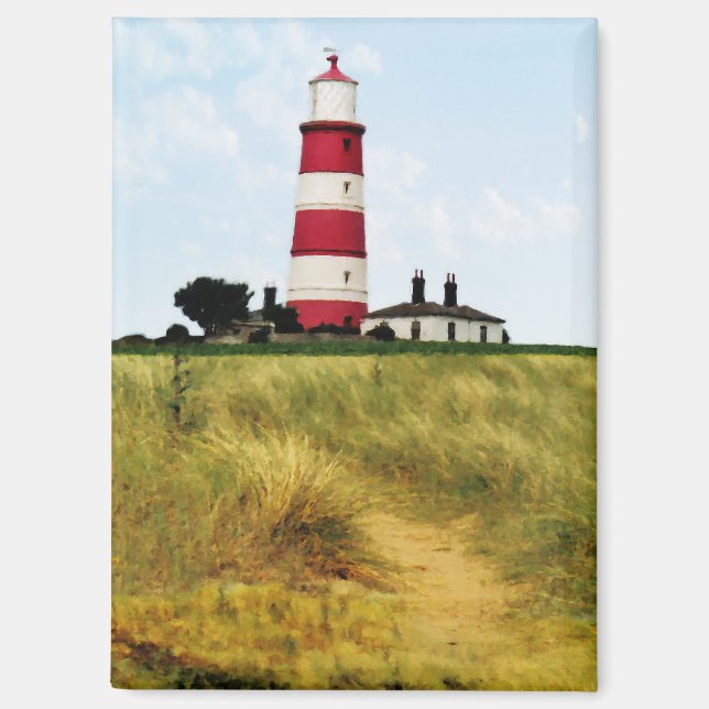 Aimant Chemin vers le phare (Recto)