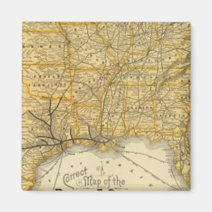 Aimant Chemins de fer, lignes de bateaux à vapeur Southe