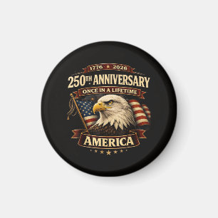 Aimant Chemise 250e anniversaire États-Unis 250e Amérique