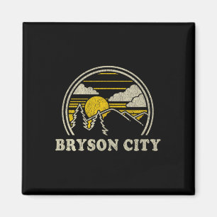 Aimant Chemise Bryson City Caroline du Nord Nc Vintage Hi