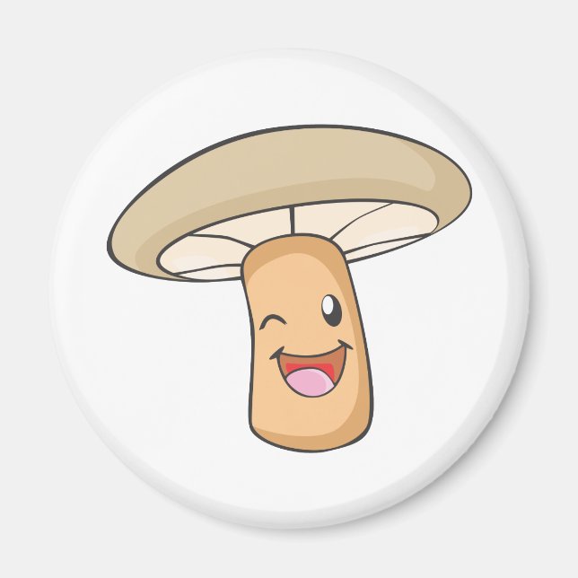 Aimant Chemise champignon : Jolie Chemise champignon (Devant)