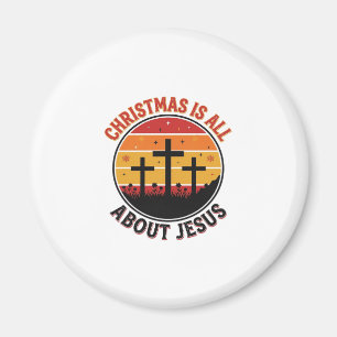 Aimant Chemise Christian Noël Jésus Coucher de soleil Cro
