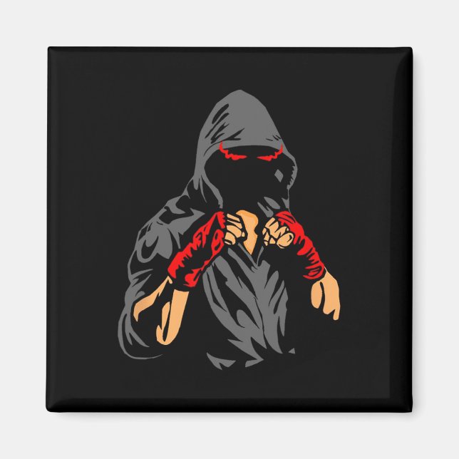 Aimant Chemise De Boxe Pour Mens8 (Devant)