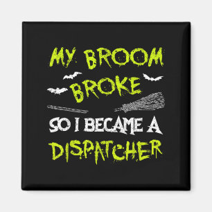 Aimant Chemise de costume d'Halloween pour Dispatcher drô