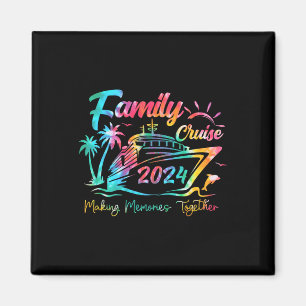 Aimant Chemise de croisière en famille 2024 Vacances Fair