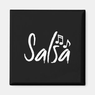 Aimant Chemise de danse Salsa Danser Danser Dons Dons Don