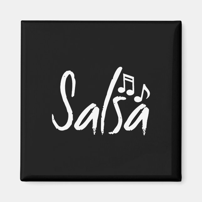 Aimant Chemise de danse Salsa Danser Danser Dons Dons Don (Devant)