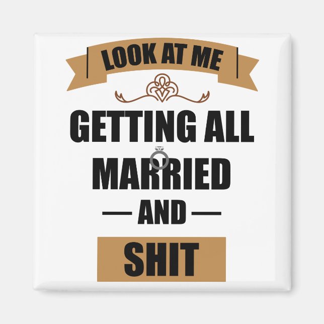 Aimant Chemise de demoiselle d'honneur Soirée enterrement (Devant)