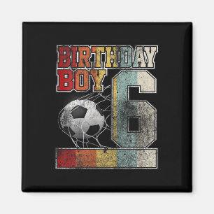 Aimant Chemise de football pour garçon de 6 ans pour anni