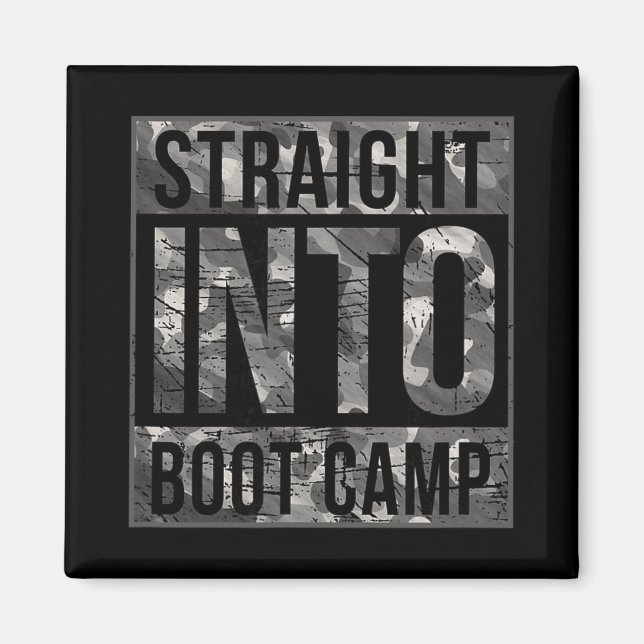 Aimant Chemise de formation de base Boot Camp pour nouvel (Devant)