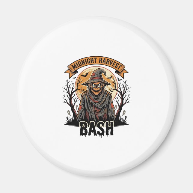 Aimant Chemise de Halloween pour épouvantail Gravure vint (Devant)
