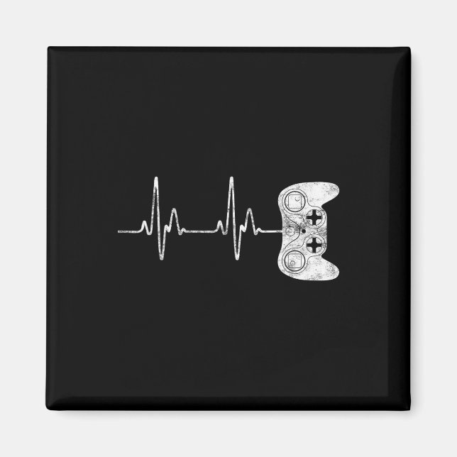 Aimant Chemise de l'aile du jeu vidéo Heartbeat (Devant)