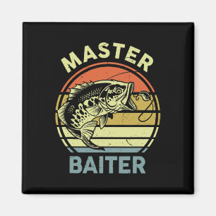Aimant Chemise de pêche Papa Grand-père Maître-acheteur D