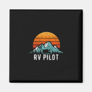 Aimant Chemise de pilote de camping-car cadeau de voyage