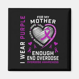 Aimant Chemise de sensibilisation à la fin des overdoses