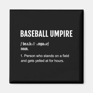 Aimant Chemise Définition d'arbitre de baseball 2