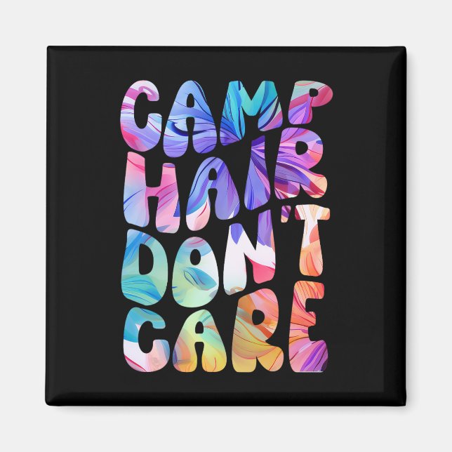 Aimant Chemise d'été pour fille pour le camping Cheveux d (Devant)