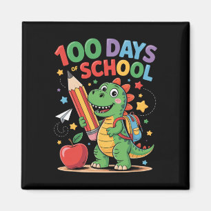 Aimant Chemise drôle de 100 jours d'école Filles Garçons