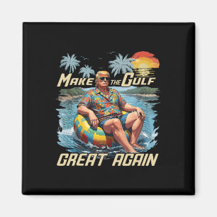 Aimant Chemise drôle Trump Faire le Golfe Grand Trump Mer