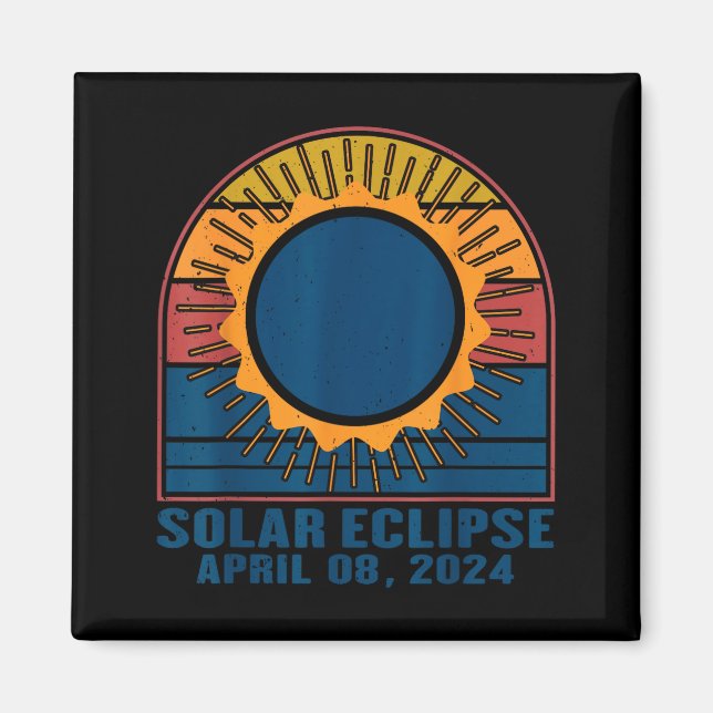 Aimant Chemise Éclipse Solaire Éclipse Solaire Totale (Devant)