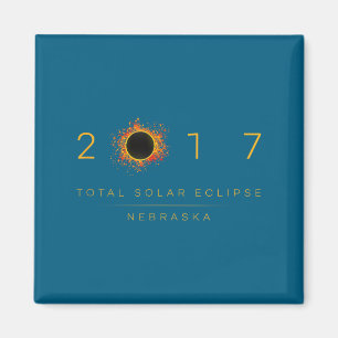 Aimant Chemise Éclipse Solaire Totale Nebraska 2017