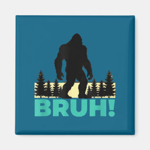 Aimant Chemise Enfant Bruh Sasquatch Bigfoot Mème Interne