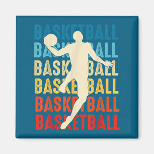 Aimant Chemise Enfant Joueur de Basket-ball Entraîneur Su