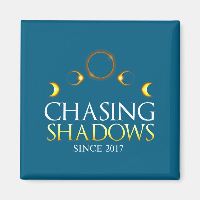 Aimant Chemise Et Éclipse Solaire 2017 Éclipse Totale (Devant)