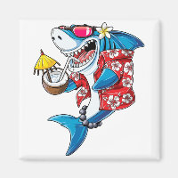 Chemise hawaïenne des requins pour hommes femmes g