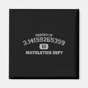 Aimant Chemise Jour Pi 3.14 Pi Mathletics Dept Funny Gym