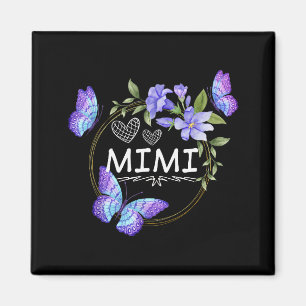 Aimant Chemise Mimi pour femmes avec papillons Fête des m