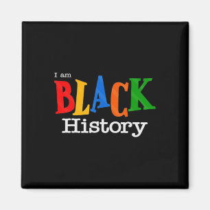 Aimant Chemise Mois de l'histoire des Noirs Vintage Fist