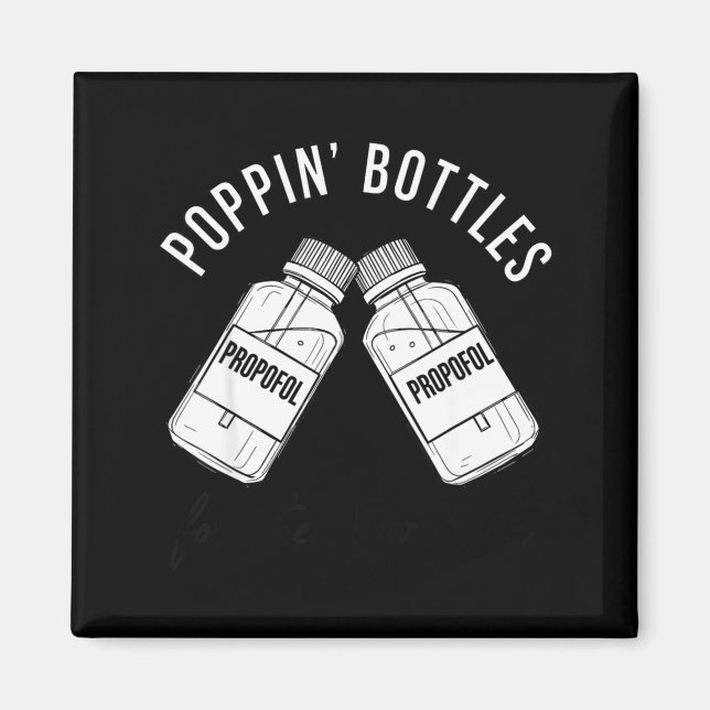 Aimant Chemise Nouvel An, infirmière Png Bouteilles Pour  (Devant)