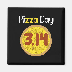 Aimant Chemise Pizza Pi Day Mondial 3.14 Pizza Pi